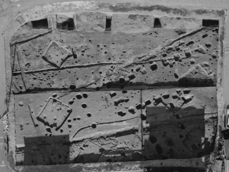 霞ヶ関遺跡７～９次調査区（川越市教育委員会提供）