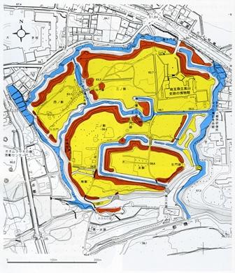 館跡図